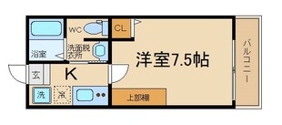 フラッティ堀川高辻の物件間取画像